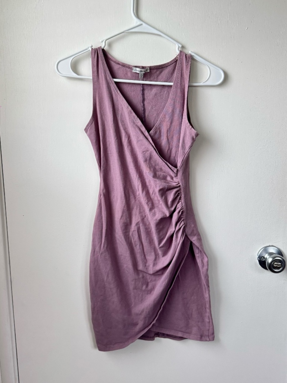 Purple XS Charlotte Russe bodycon dress